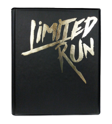 Limited Run Games Trading Card Binder (Gold)