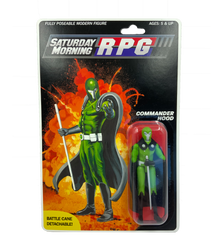 Saturday Morning RPG Commander Hood Action Figure