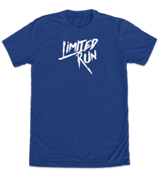 Limited Run T-Shirt (Blue/White)